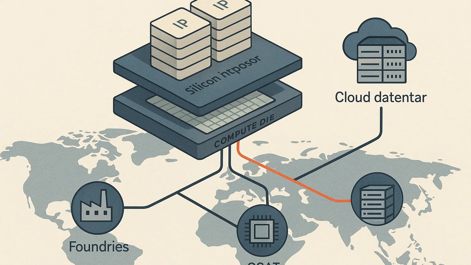 Advanced HBM and packaging are constraining AI system shipments and shifting base dies to N3